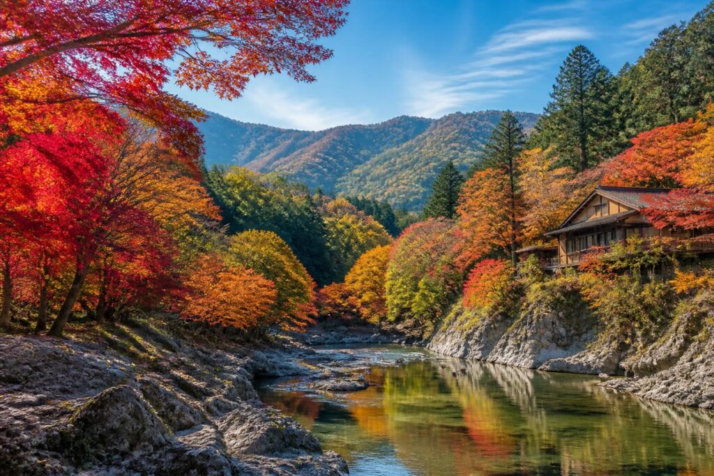 三溪園の紅葉の見頃はいつですか？
