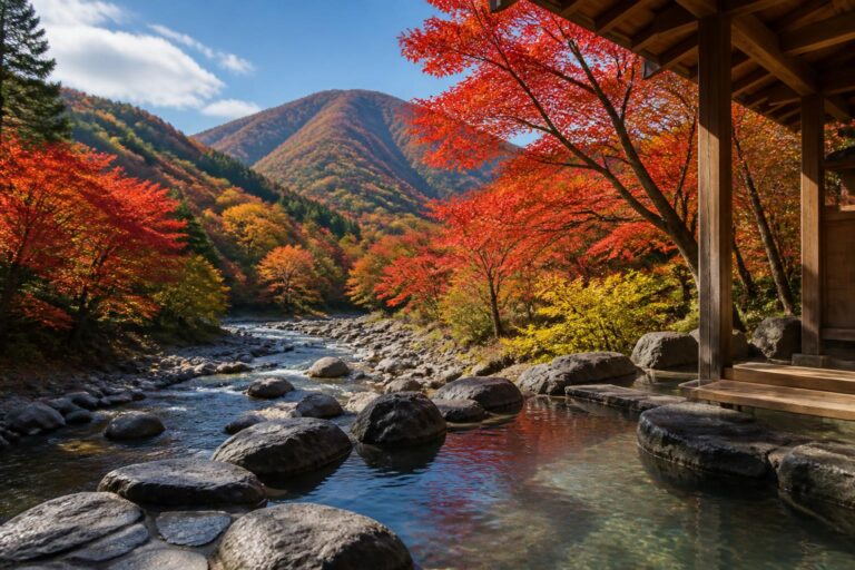 三溪園で撮影する紅葉の美しい写真スポットは？