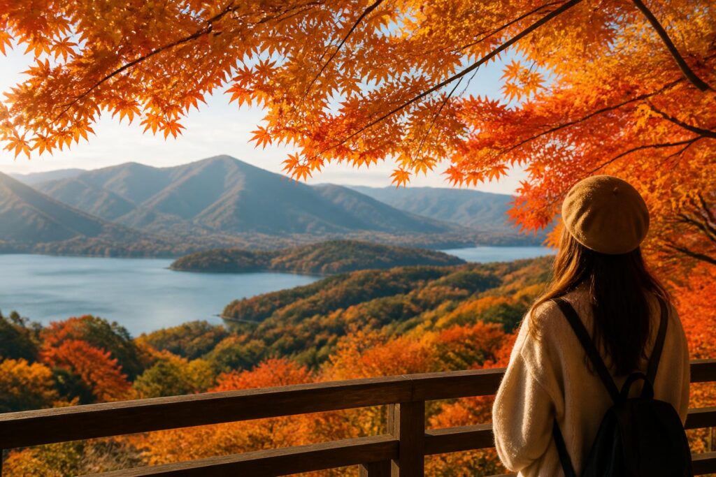 鶴岡八幡宮で撮影する紅葉の写真スポットは？